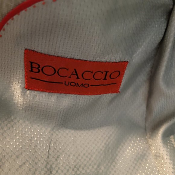 Bocaccio 38S suit, green. (Fits like 38R.) 32W 30L pants - Picture 4 of 6